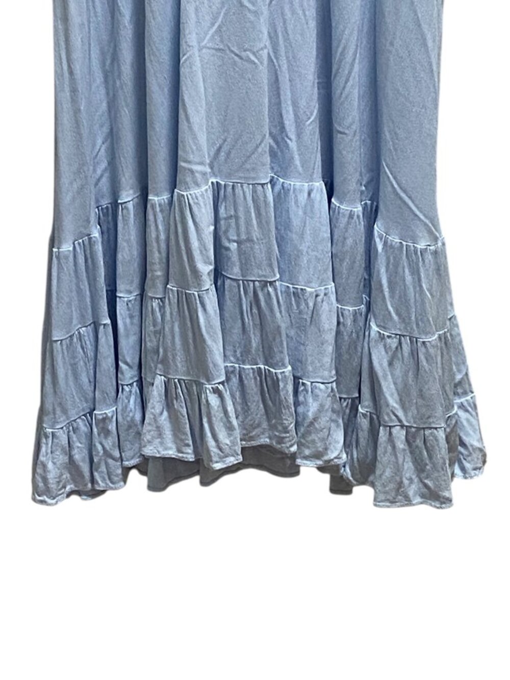 Selfie Leslie Desert Rose Maxi Dress Ice Blue Size XL Cottagecore Spring Boho - Picture 7 of 16